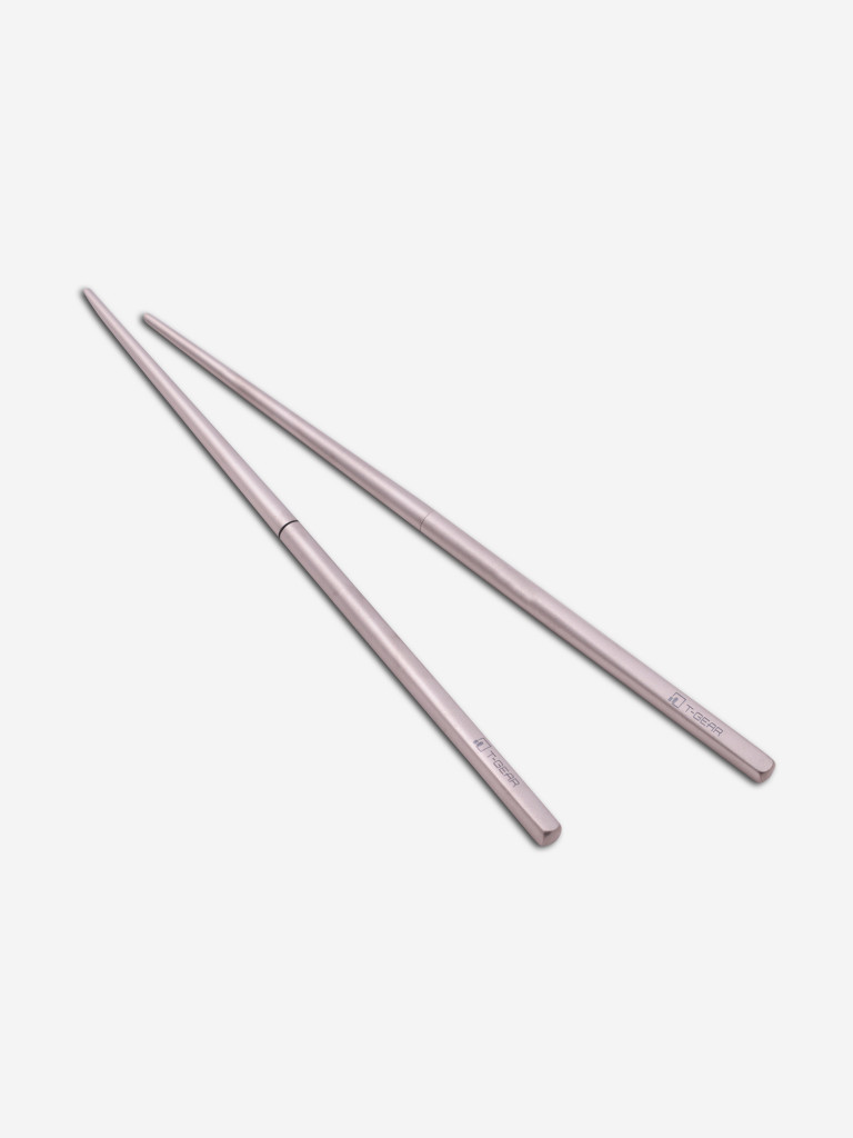 Палочки складные титановые T-Gear Titanium Folding Сhopsticks