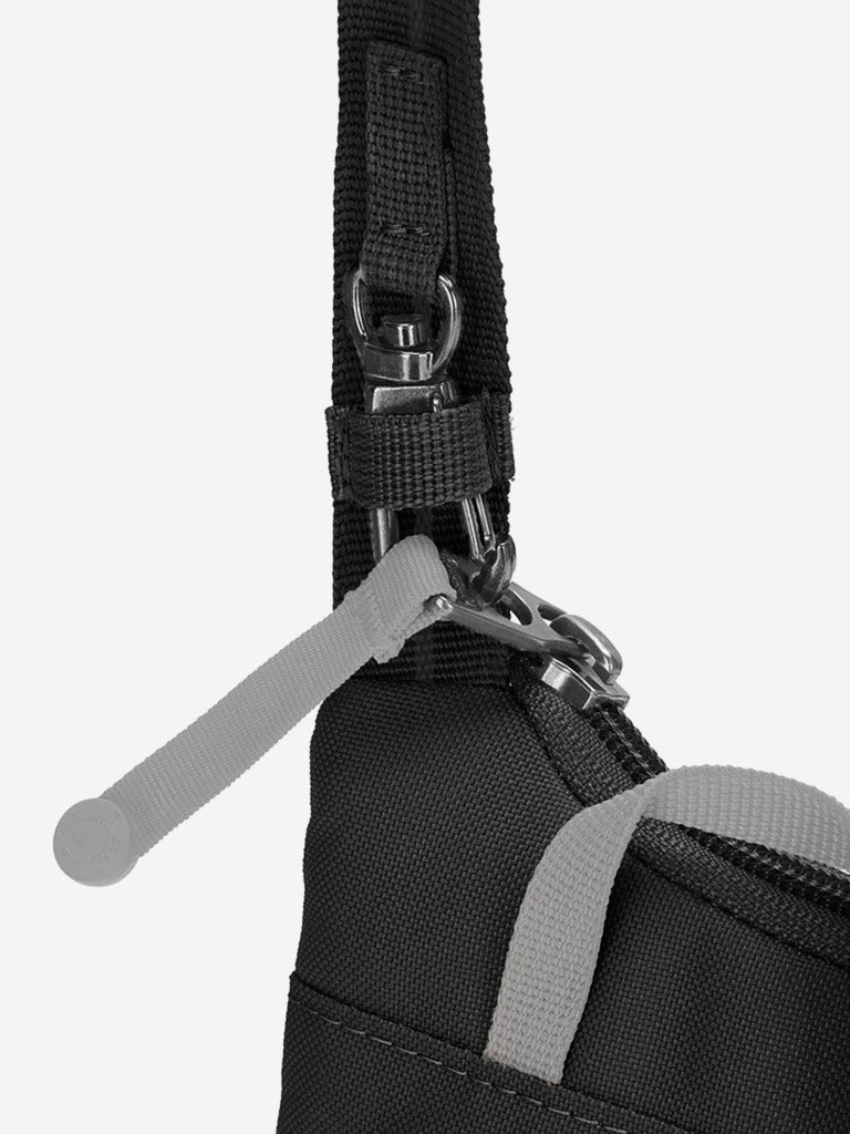 Сумка антивор Pacsafe GO Tech Crossbody, Jet Black, 0,2 л.