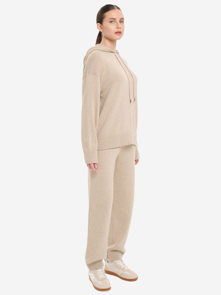 Брюки (джоггеры) спортиного стиля ABOUT Lingerie из смесовой шерсти