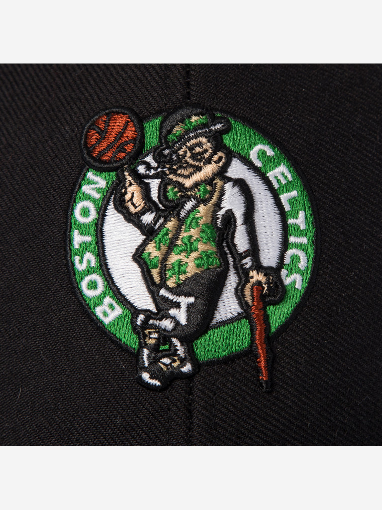 Бейсболка 47 BRAND K-MVP02WBV-BKB Boston Celtics NBA (черный)