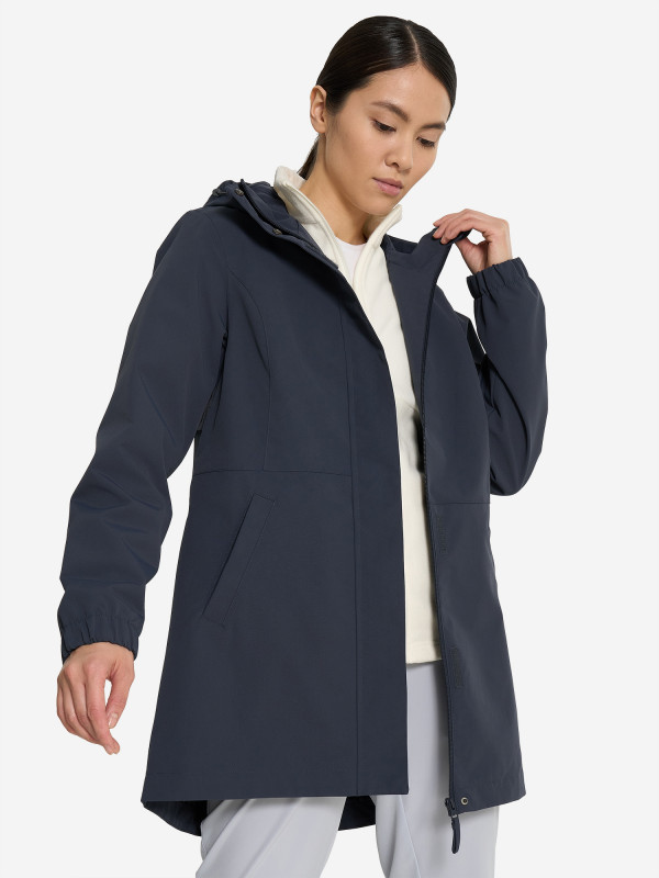 Куртка мембранная женская Outventure арт. 134794 темно-синий цвет — купить за 6999 руб., отзывы в интернет-магазине Спортмастер