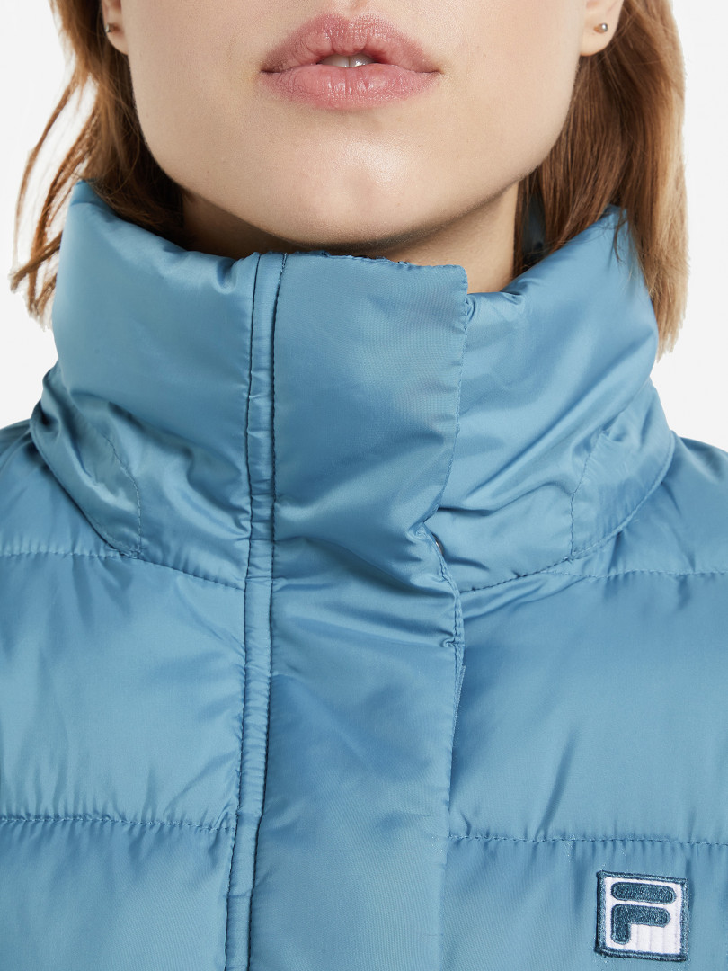 фото Куртка утепленная женская fila, голубой