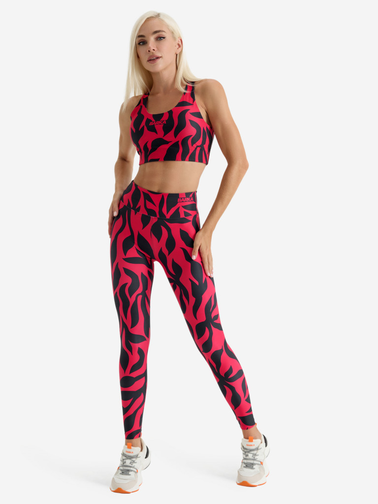 Легинсы женские спортивные BARKA, лосины для спорта, тайтсы