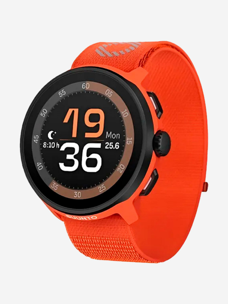 Спортивные часы Suunto Run, оранжевые, текстильные