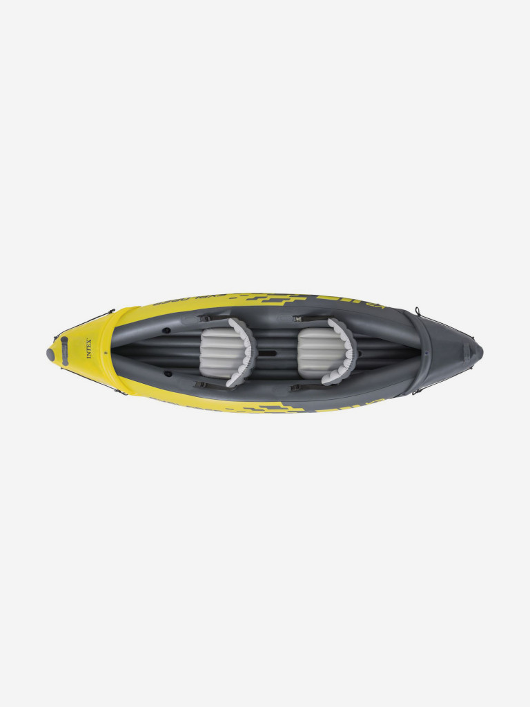 Лодка надувная Intex 68307 Explorer K2 Kayak, 2-местная, насос, алюминиевые весла