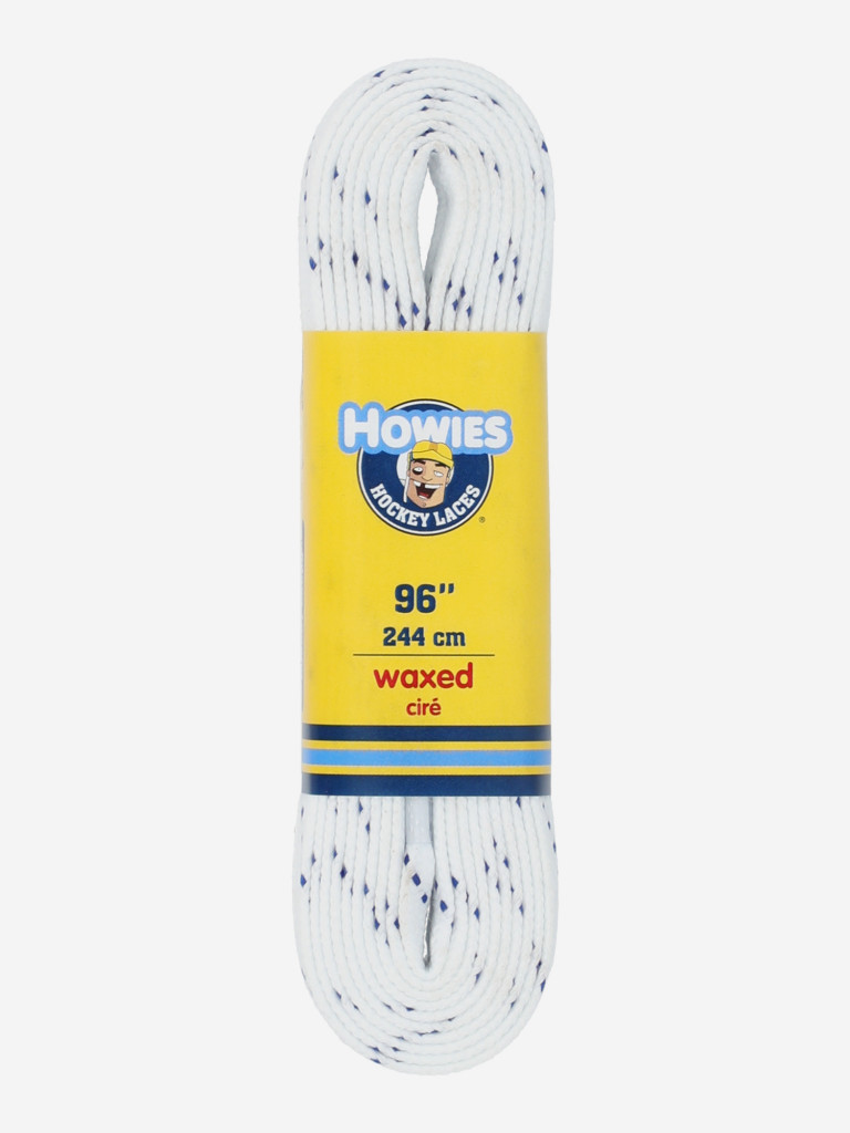 Шнурки хоккейные Howies с пропиткой узкие (96"/244)