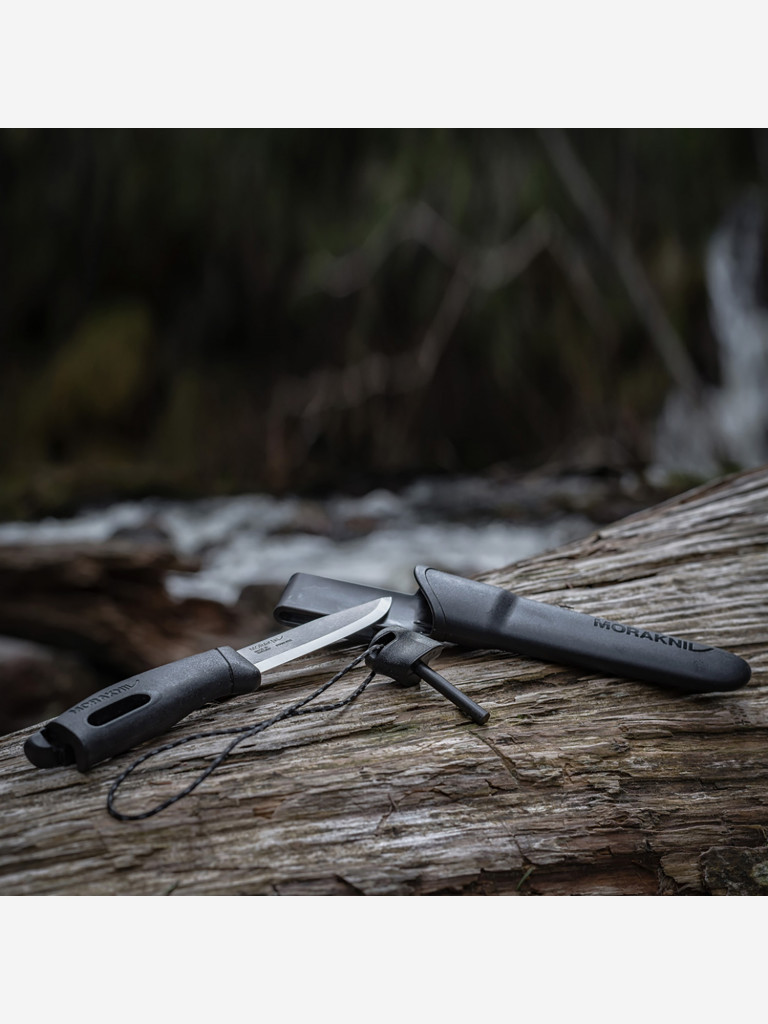 Нож Morakniv Companion Spark Black, нержавеющая сталь, 13567