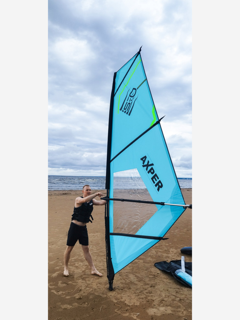 Парус для виндсерфа AXPER Dacron compact Windsurf 5 м²