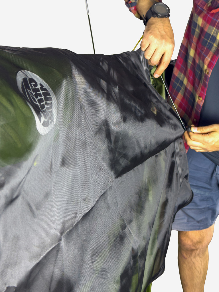 Гамак ЧиллСкилл Повеса Олива 335x165