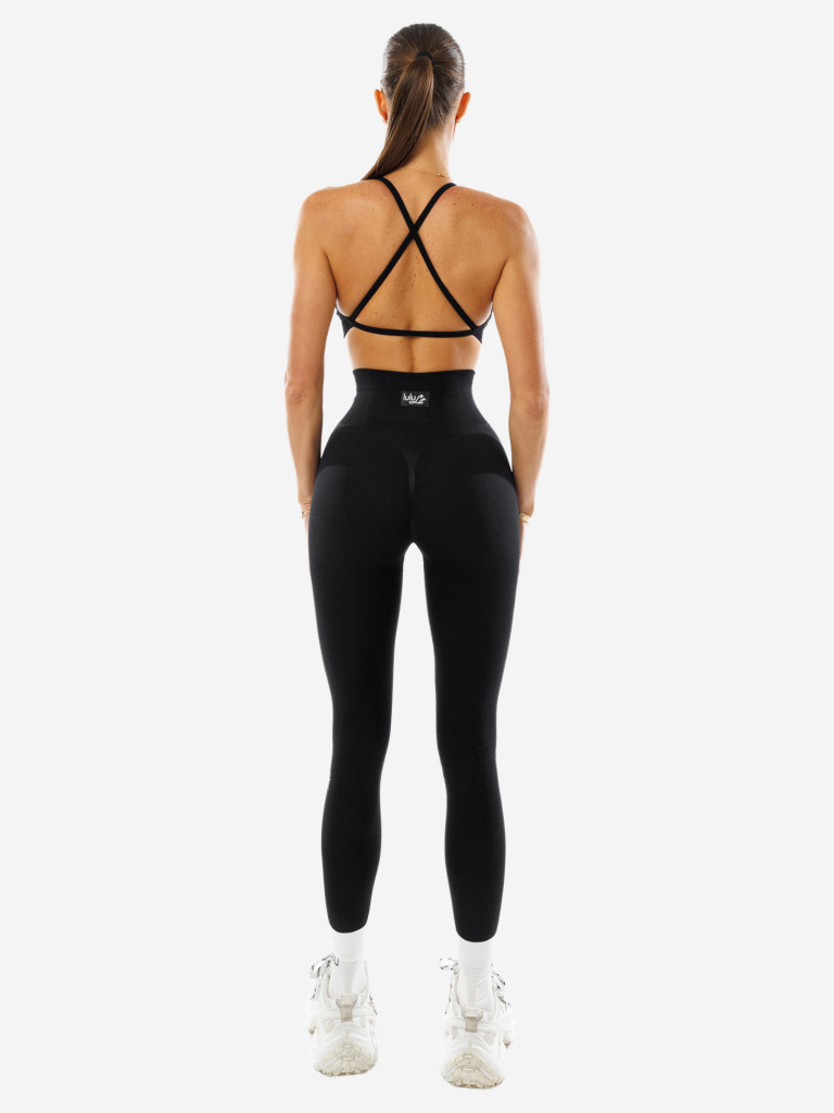 Топ женский Lululit с открытой спиной Chic Seam
