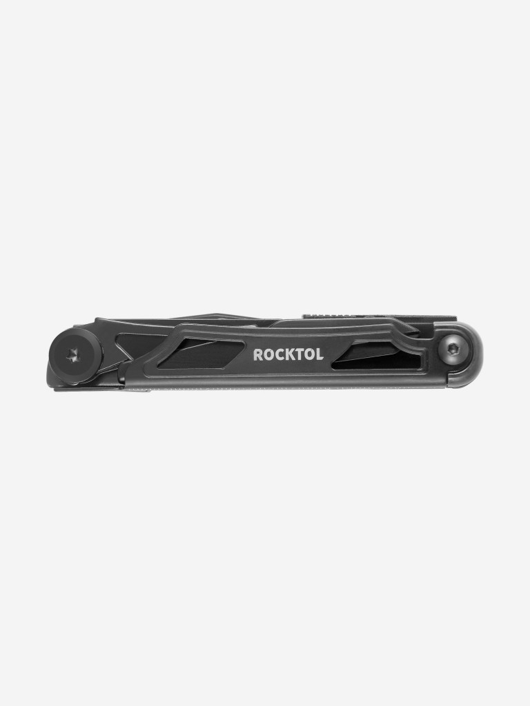 Мультиинструмент складной Rocktol, 12 функций, кожаный чехол