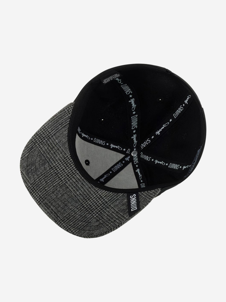 Бейсболка с прямым козырьком DJINNS 6P SB Woven Tile Rev.