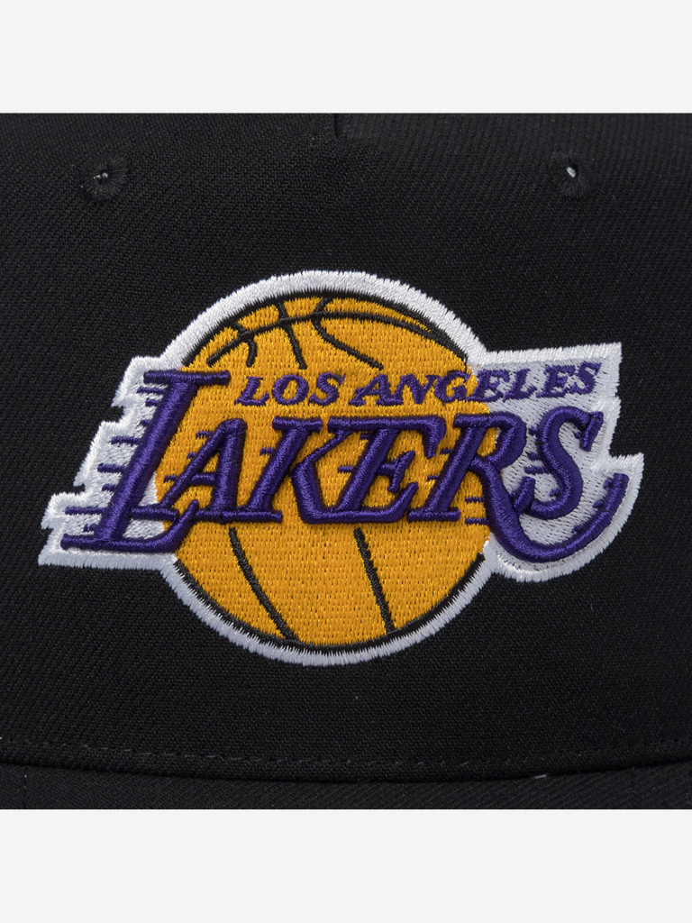Бейсболка с сеточкой MITCHELL NESS HHSS7632-LALYYPPPBLCK Los Angeles Lakers NBA