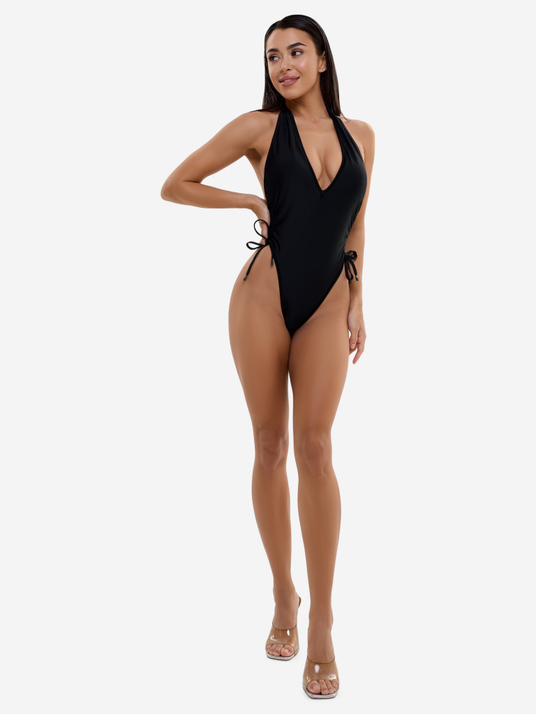 Слитный купальник женский Bona Fide: Sexy back SwimSuit "Black"