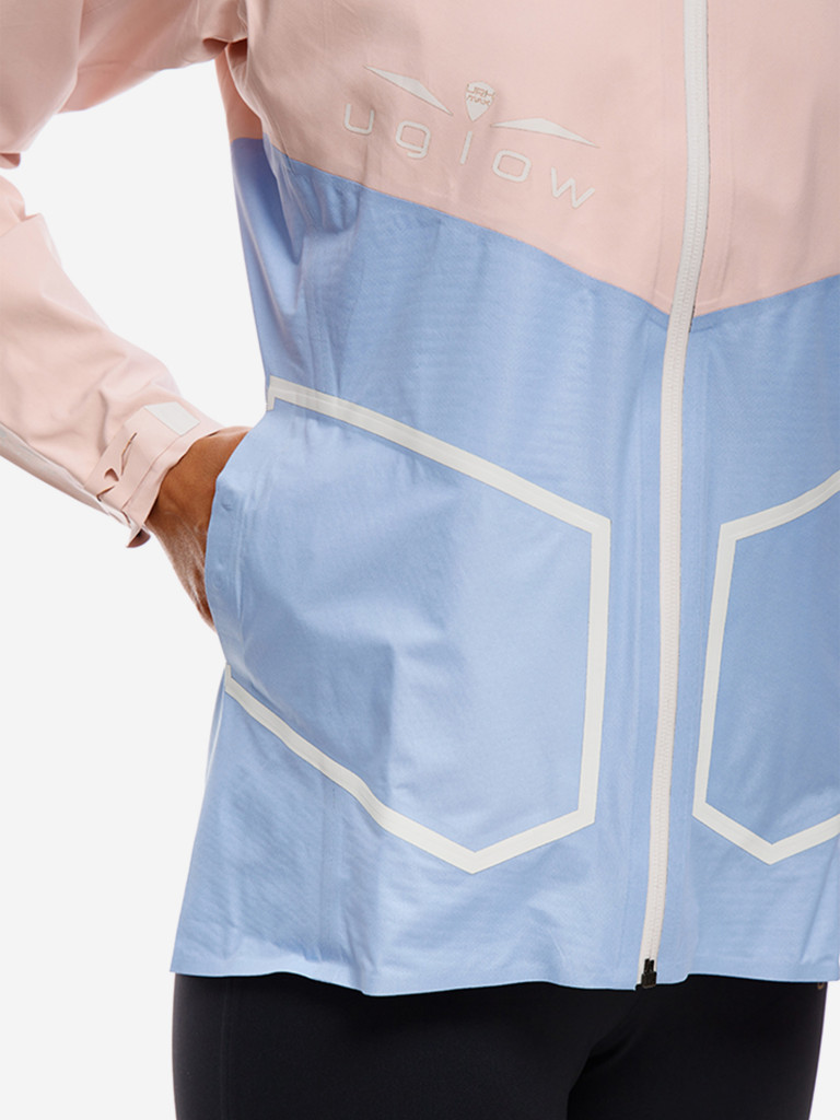 Куртка мембранная женская UGLOW, розовый синий