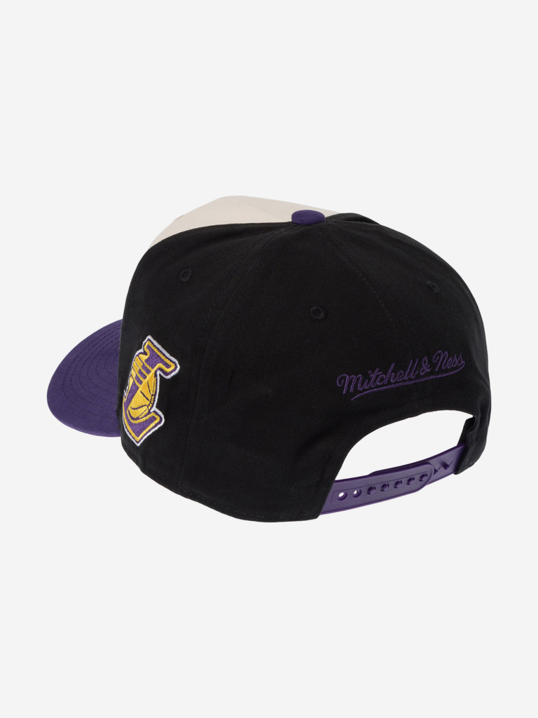 Бейсболка MITCHELL NESS HP15010-LALOFWH Los Angeles Lakers NBA