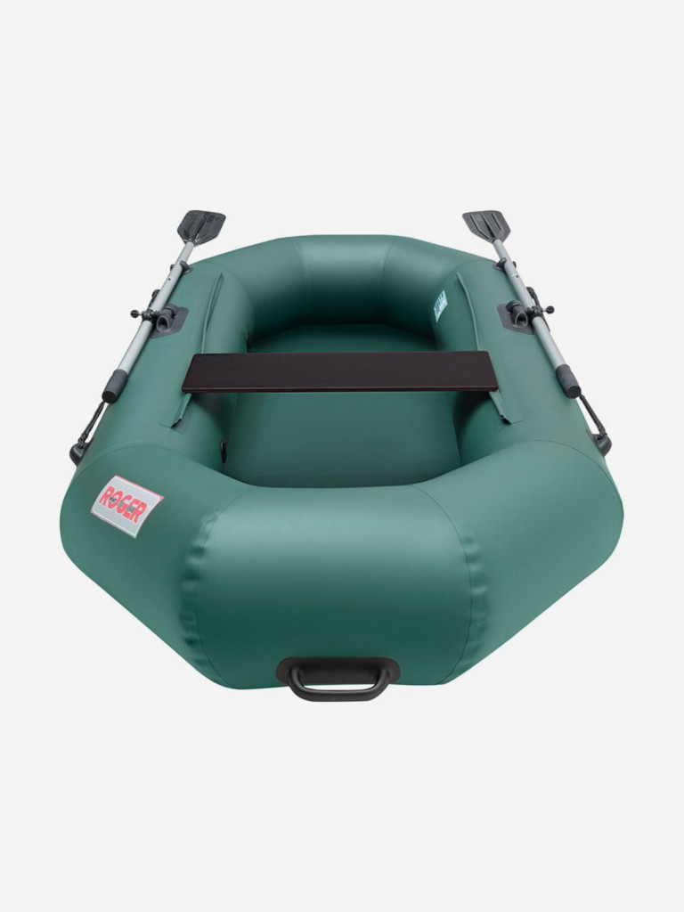 Лодка надувная ПВХ ROGER Classic-SL 2250, лодка роджер гребная (зеленый)