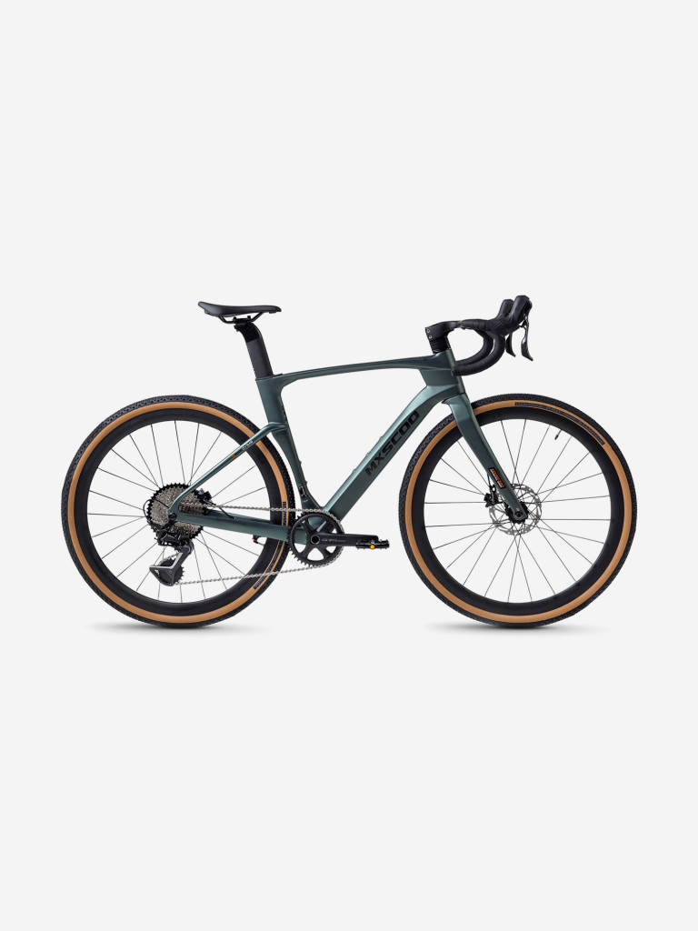 Велосипед Gravel MXSCOO 9BIKE 29'' GV940 зеленый матовый, 2026