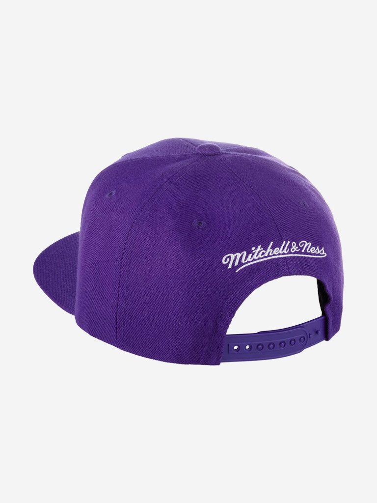 Бейсболка с прямым козырьком MITCHELL NESS 6HSSMM20203-LALPURP Los Angeles Lakers NBA (фиолетовый)