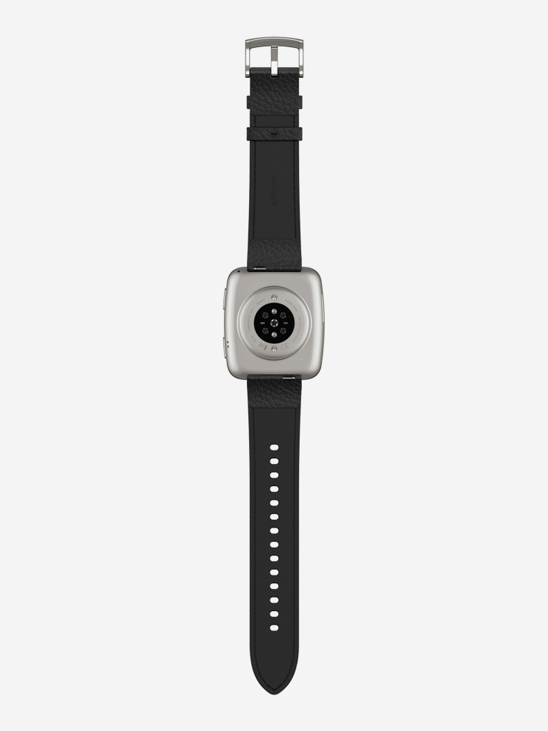 Умные часы Amazfit Active 2S Black Leather A2440 (+красный ремешок в комплекте)