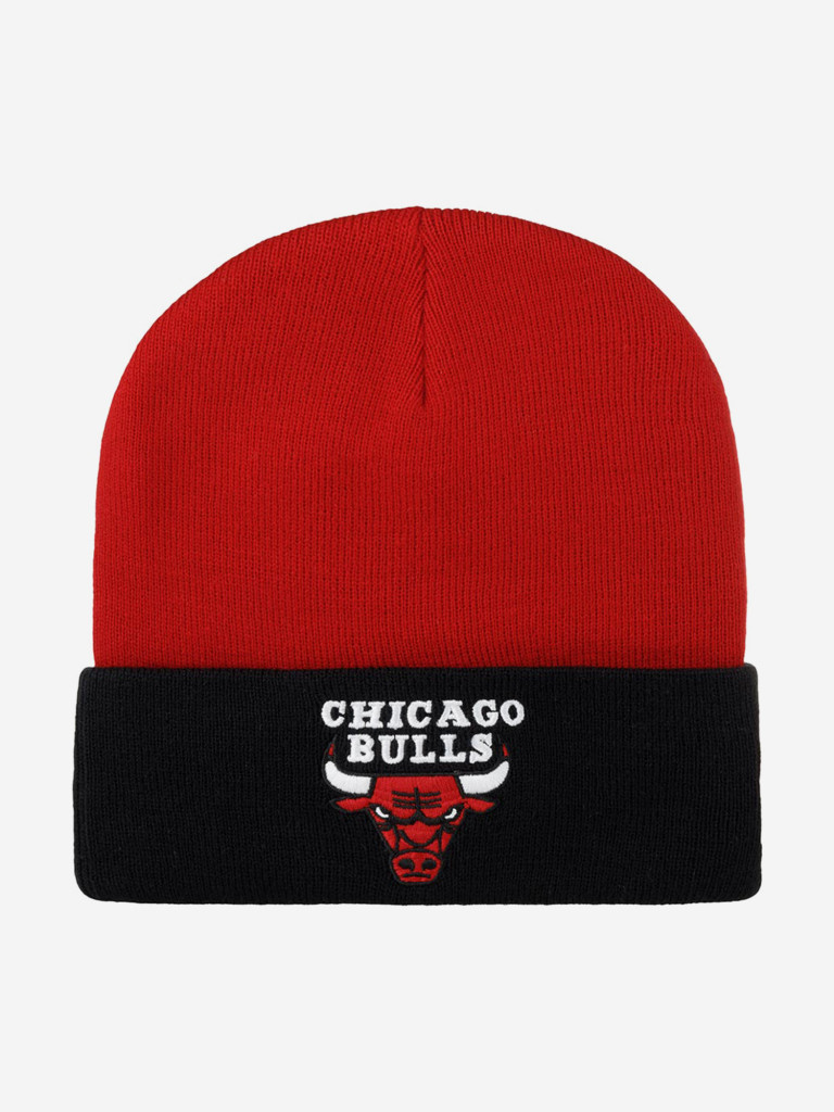 Шапка с отворотом MITCHELL NESS MN-NBA-EU174-CHIBUL-RED Chicago Bulls NBA