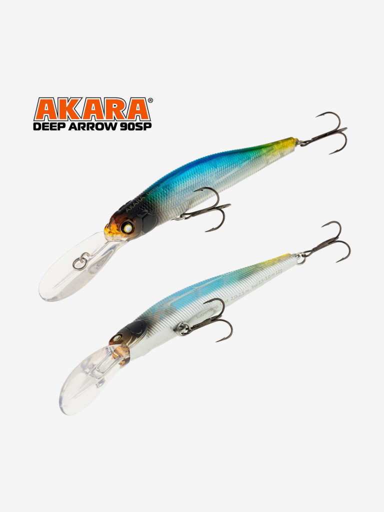 Воблер Akara Deep Arrow 90SP 12 гр. A237