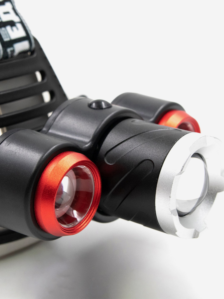 Фонарь налобный Сибирский Следопыт-Смит, 3L, zoom, аккумулятор, 220B, 12B.