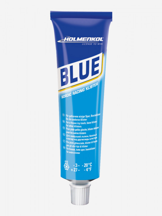 Мазь держания для беговых лыж HOLMENKOL Klister Blue