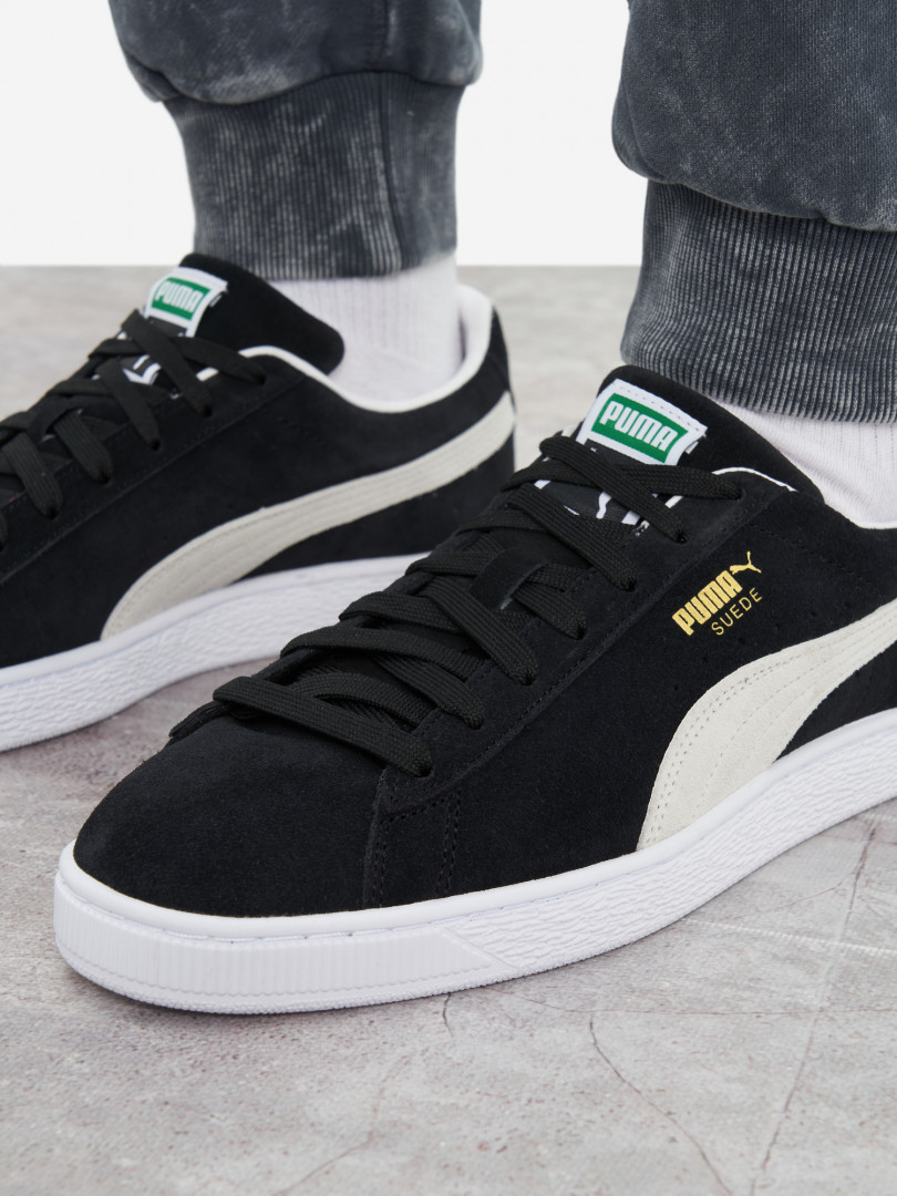 фото Кеды мужские puma suede classic xxi, черный