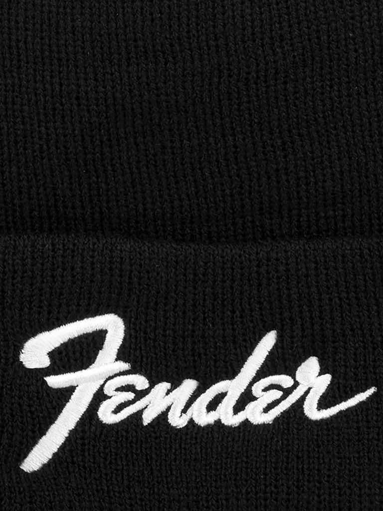 Шапка с отворотом AMERICAN NEEDLE 21019A-FEND Fender Cuffed Knit (черный)