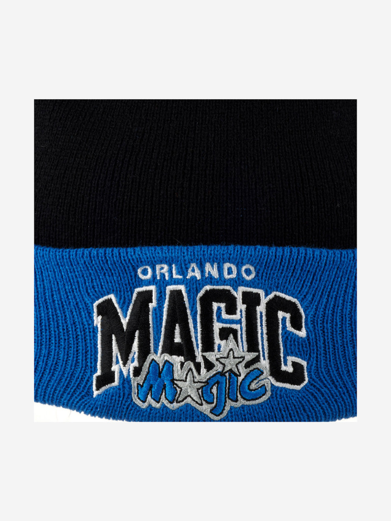Шапка с отворотом MITCHELL NESS EU349-ARCHED-BLK Orlando Magic NBA (черный)