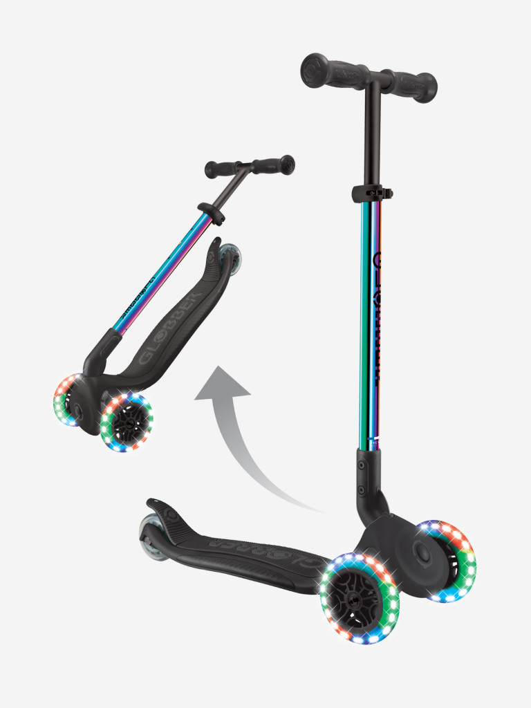 Самокат Globber PRIMO FOLDABLE LIGHTS