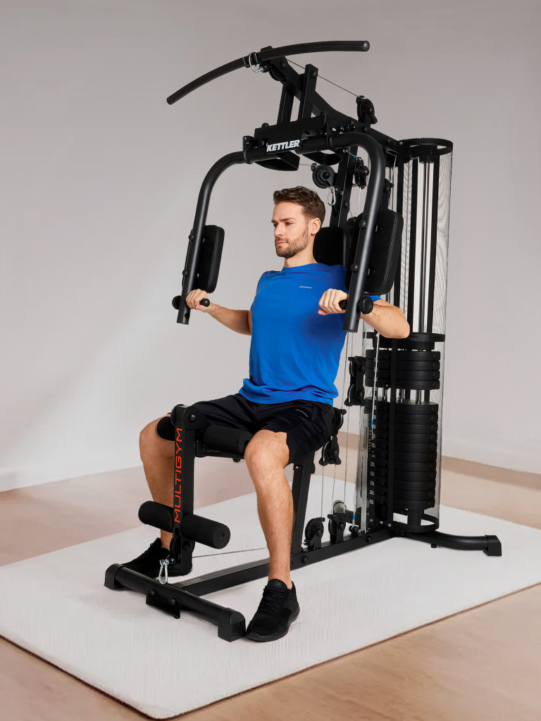 Силовой центр KETTLER Multigym 7752-850 черный цвет — купить за 79999 руб.,  отзывы в интернет-магазине Спортмастер