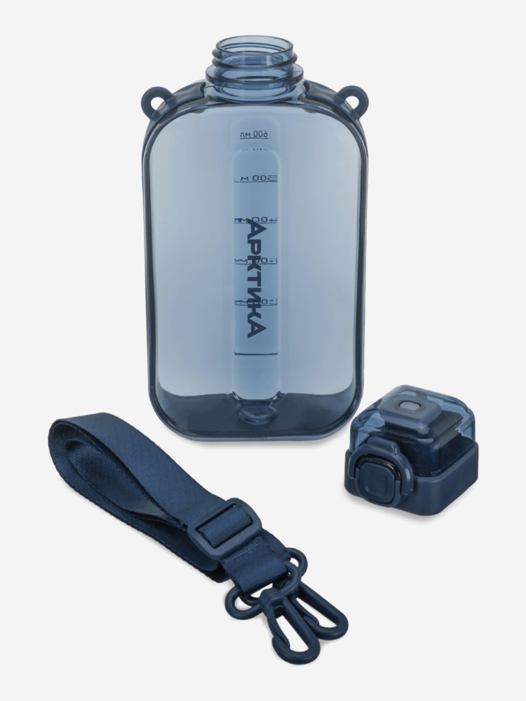 Бутылка тритановая 750 мл с регулируемым ремешком, нордик