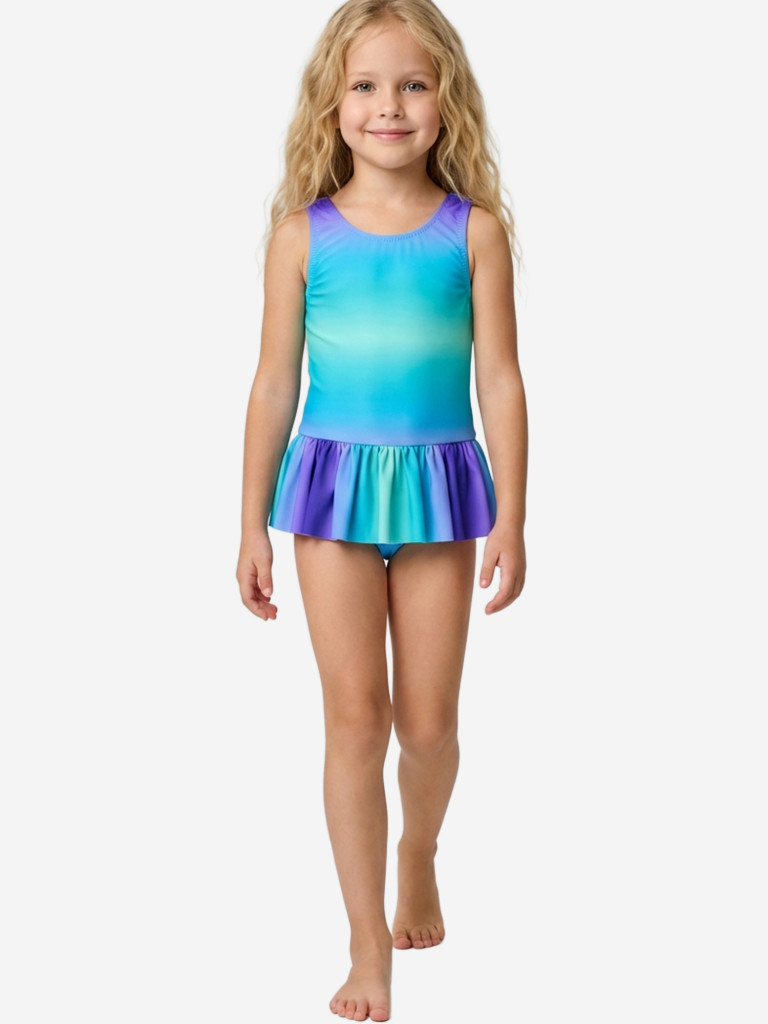 Купальник слитный для девочек PlayToday