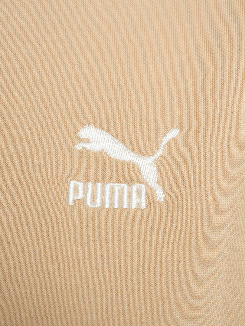 фото Худи женская puma classics, бежевый