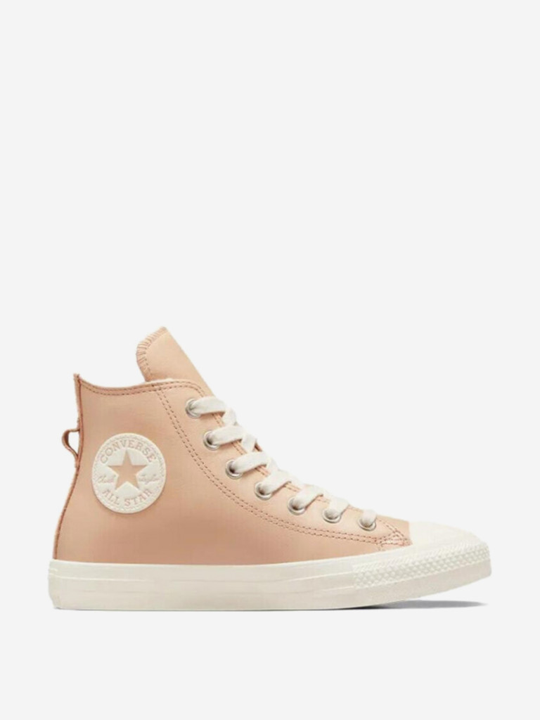 Кроссовки Converse Chuck Taylor All Star Leather Faux Fur Lining
