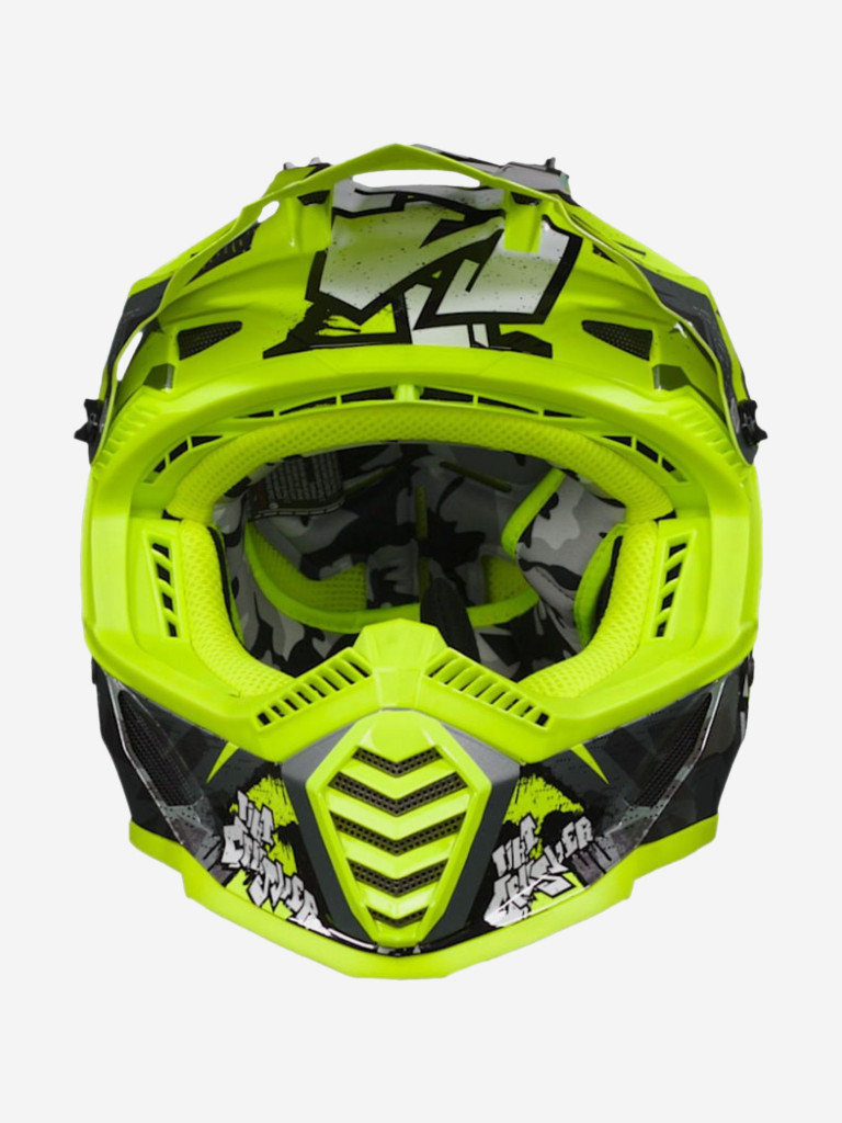 Мотошлем MX437 FAST ALPHA LS2 (желтый глянцевый)