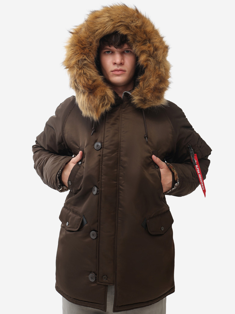 Парка зимняя мужская N-3B Regular Fit Alpha Industries