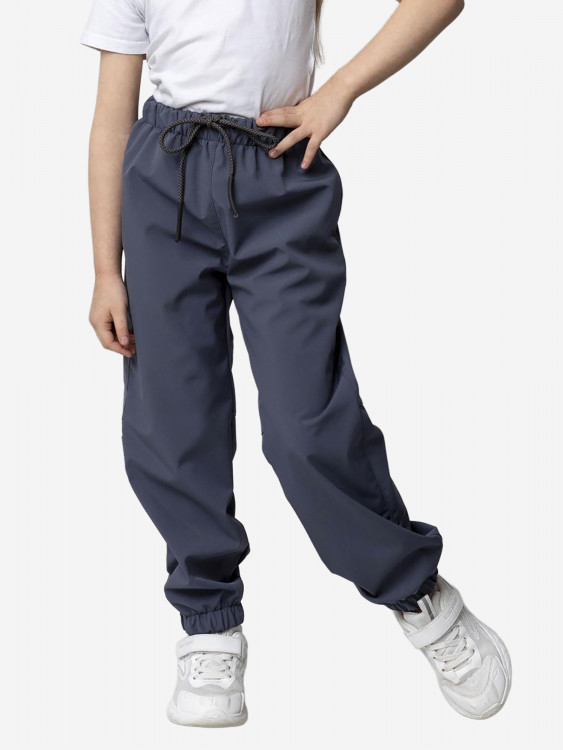 Брюки софтшелл для девочки batik графитовый