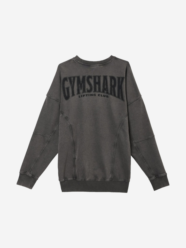 Толстовка мужская GYMSHARK Heritage Washed Crew