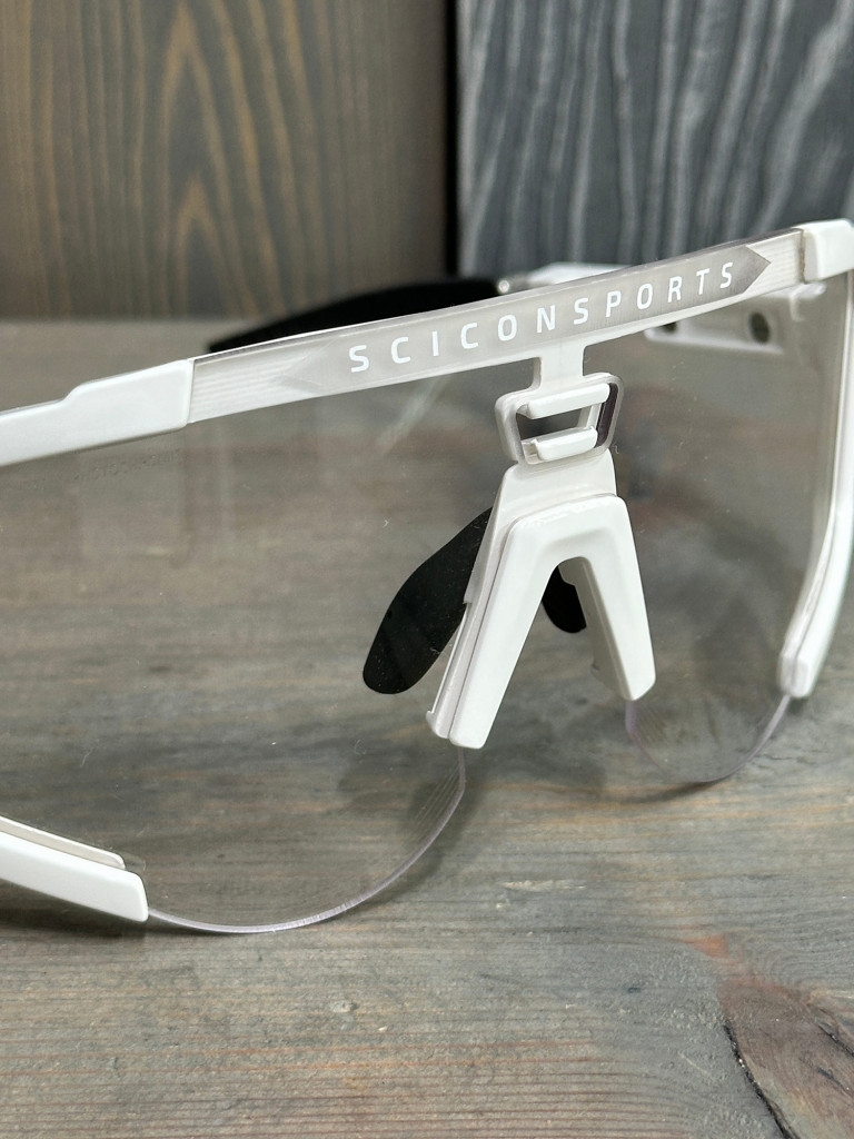Очки спортивные Scicon AeroScope оправа White Gloss линза Photochromic Silver