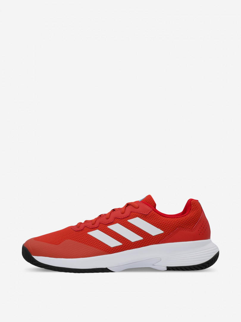 фото Кроссовки мужские adidas gamecourt 2 m, красный