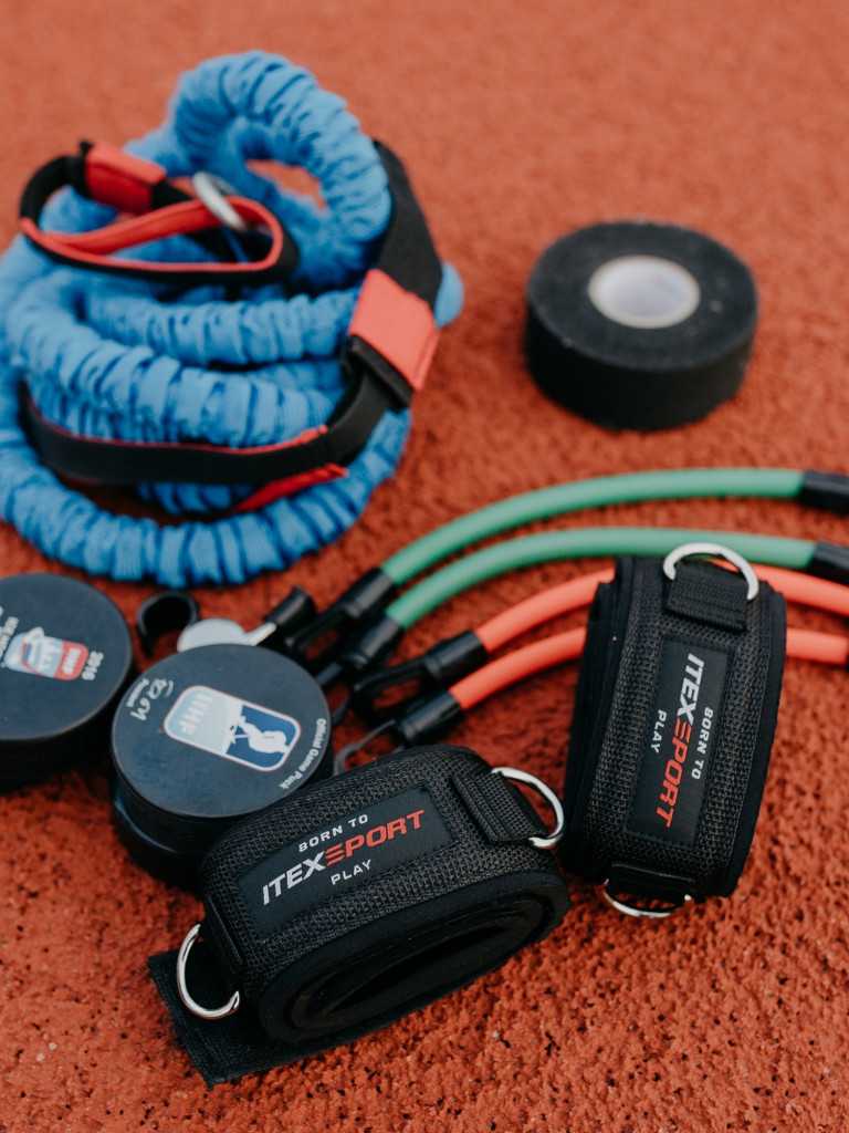 Латеральный эспандер ITEX SPORT для ног и ягодиц , нагрузка до 36 кг, мешочек для хранения и переноски в подарок