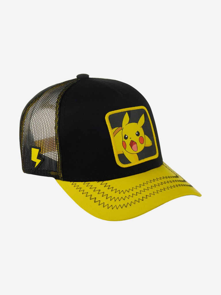 Бейсболка с сеточкой CAPSLAB CL/PKM2/1/PIK6 Pokemon Pikachu (желтый)