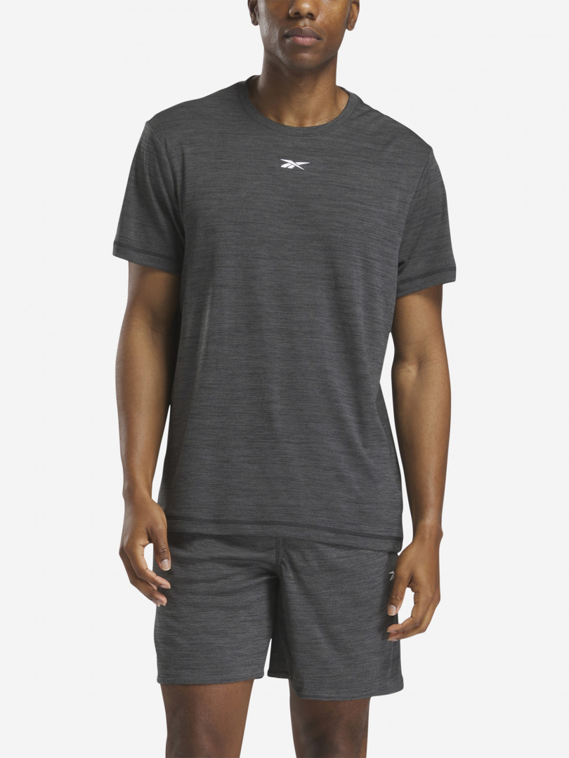 Футболка мужская Reebok Train Melange Черный 3699₽