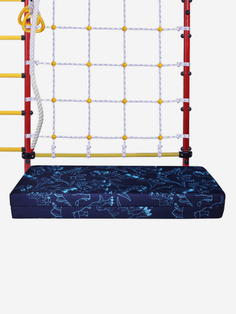Мат для шведской стенки (100/100/6 см) Sportlim Динозавры