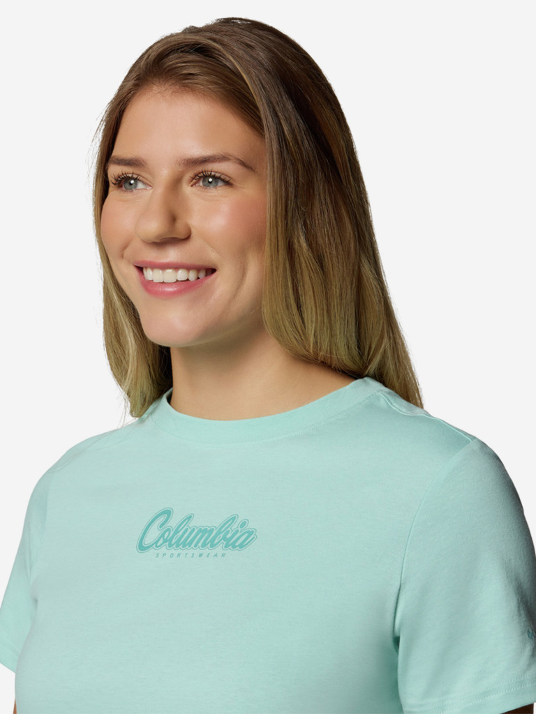 Футболка женская Columbia Rolling Bend Graphic Ss