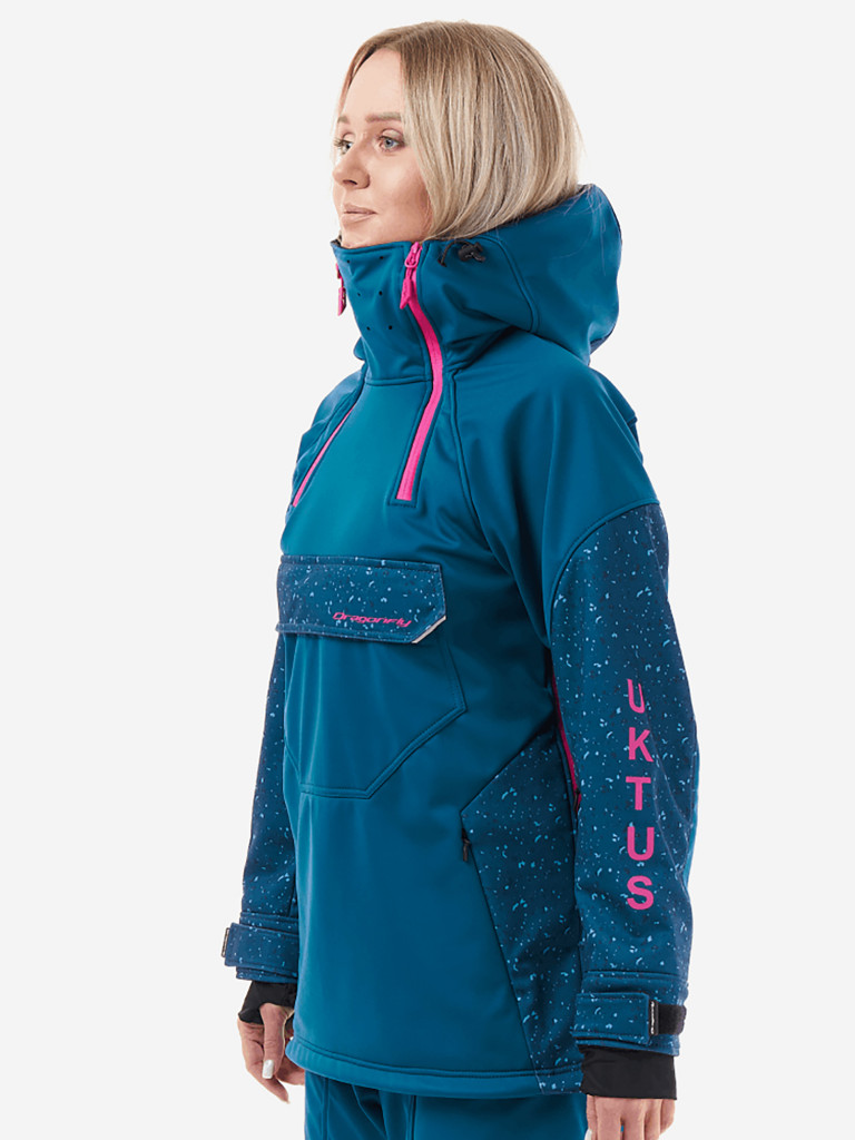 Куртка-анорак женская сноубордическая Dragonfly UKTUS