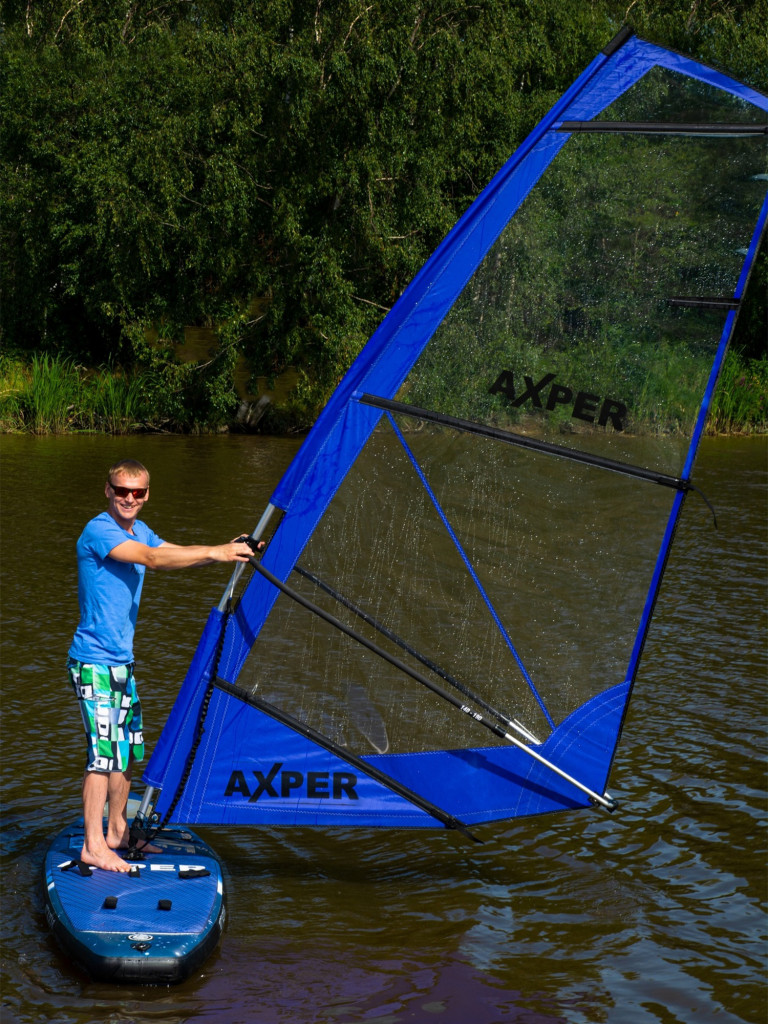 Надувная двухслойная SUP доска AXPER WindSup Space 10'7" (под парус)